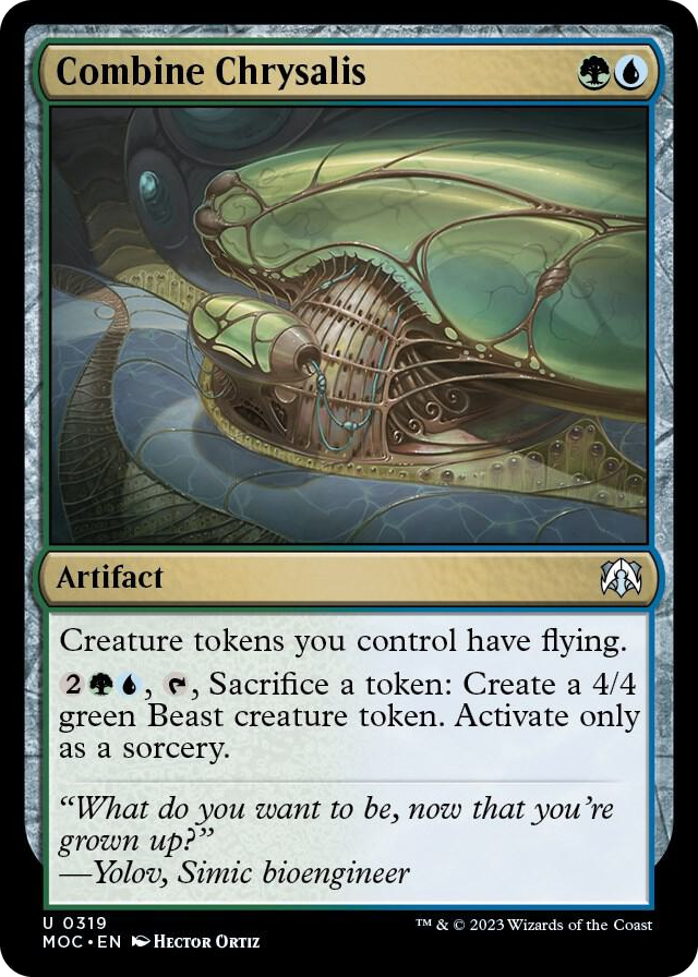 0319 Combine Chrysalis U Commander: March of the Machine