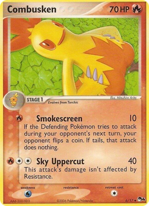 0006 Combusken Uncommon POP Series 4