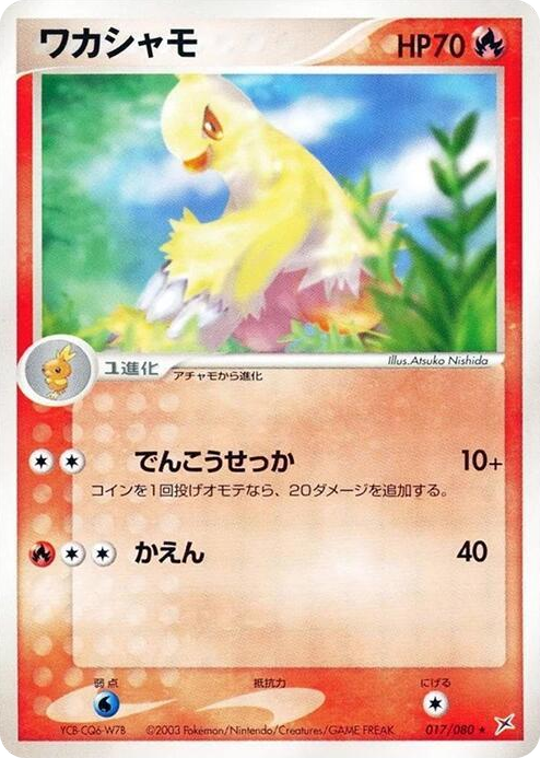 0017 Combusken Rare Magma VS Aqua: Two Ambitions