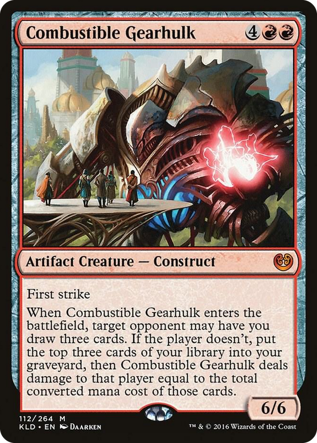 0112 Combustible Gearhulk M Kaladesh