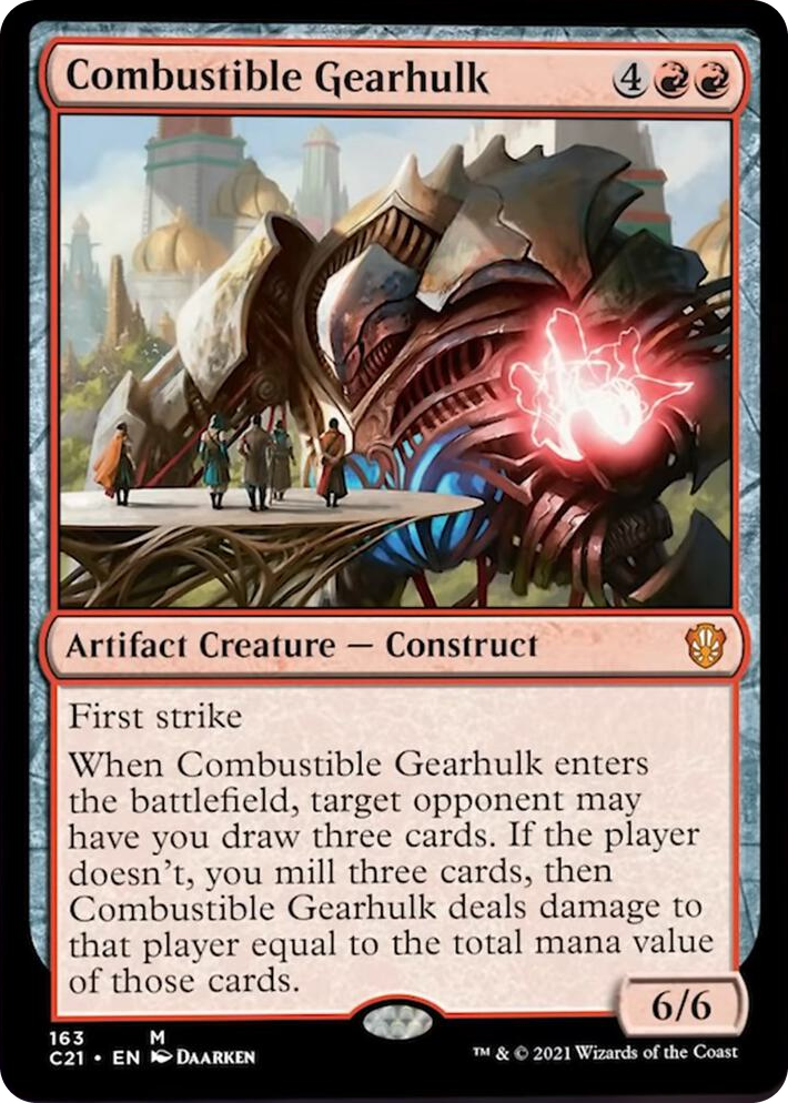 0163 Combustible Gearhulk M Commander 2021