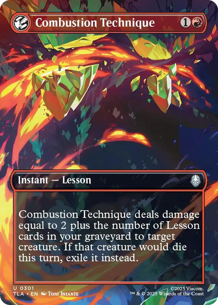 0301 Combustion Technique (Borderless) U The Last Airbender