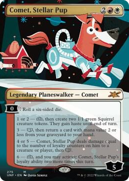 0275 Comet, Stellar Pup (Borderless) M Unfinity