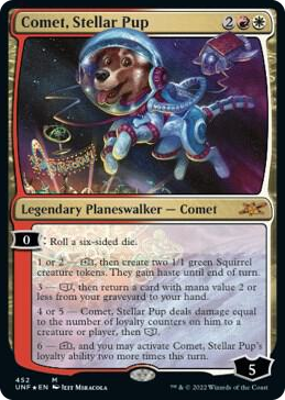 0452 Comet, Stellar Pup (Galaxy Foil) M Unfinity