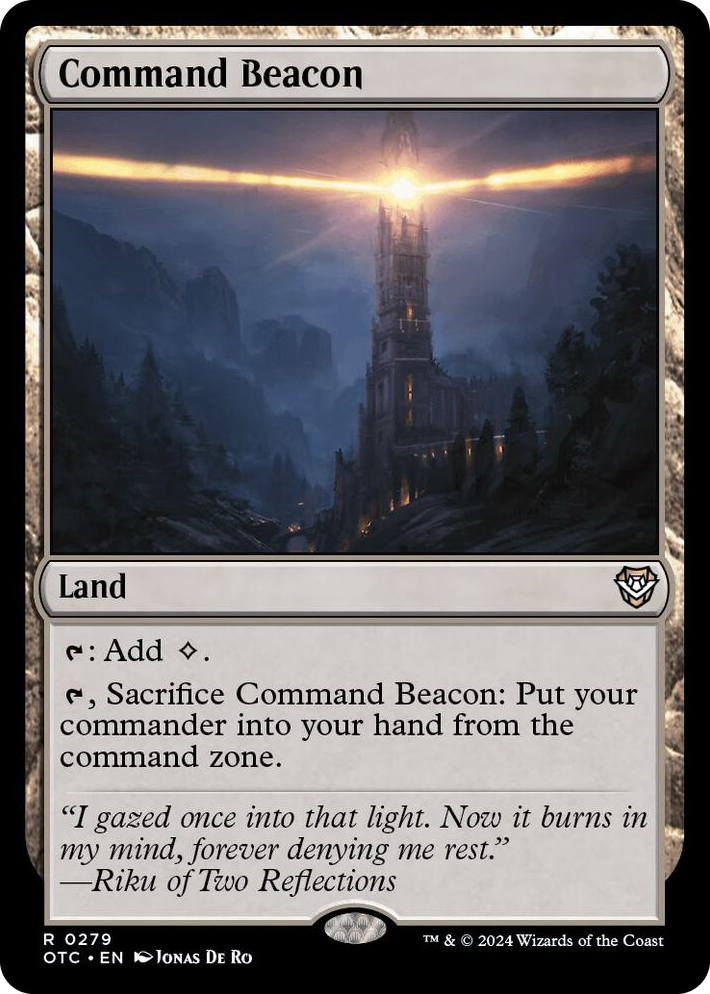 0279 Command Beacon R Commander: Outlaws of Thunder Junction