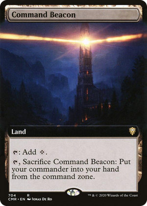 0704 Command Beacon (Extended Art) R Commander Legends