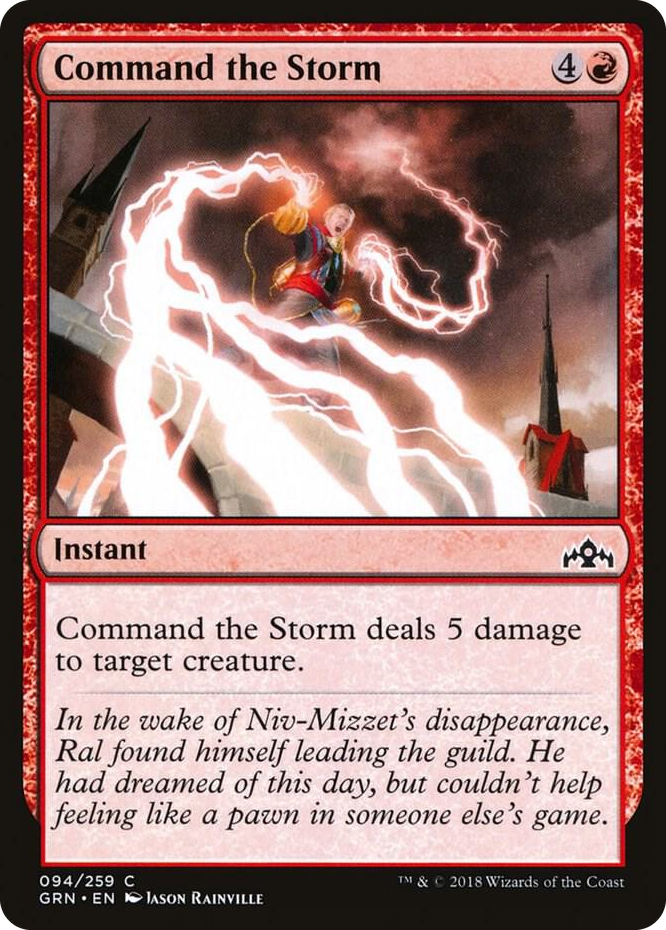 0094 Command the Storm C Guilds of Ravnica