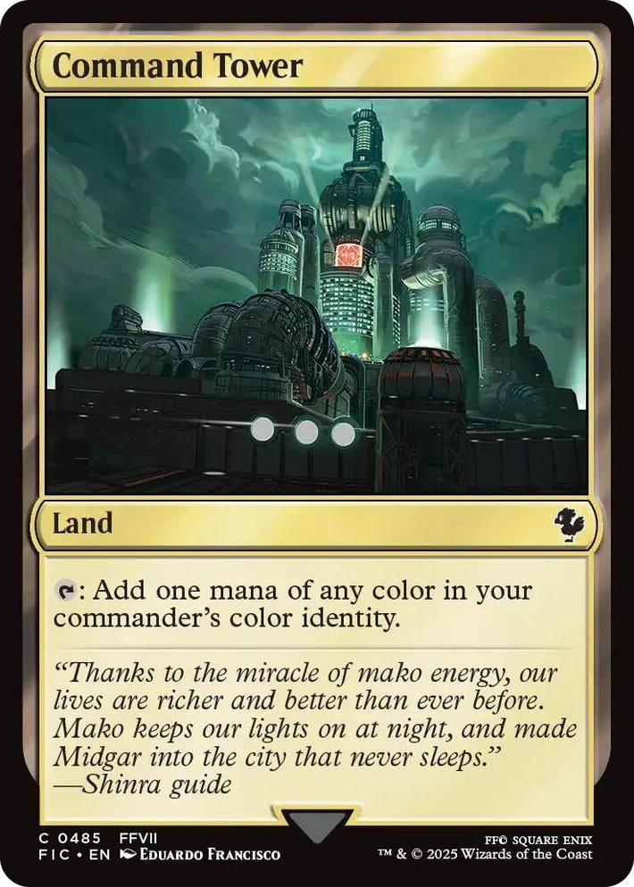 0485 Command Tower (0485) C Commander: FINAL FANTASY