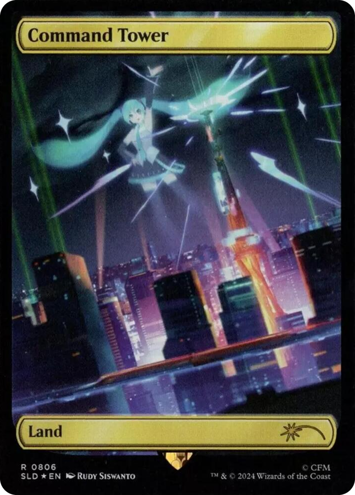 0806 Command Tower (0806) (Rainbow Foil) R Secret Lair Drop Series
