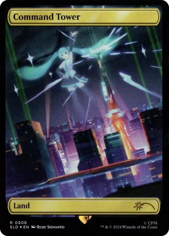 0806 Command Tower (0806) (Rainbow Foil) R Secret Lair Drop Series
