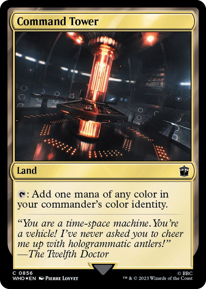 0856 Command Tower (0856) (Surge Foil) C Universes Beyond: Doctor Who