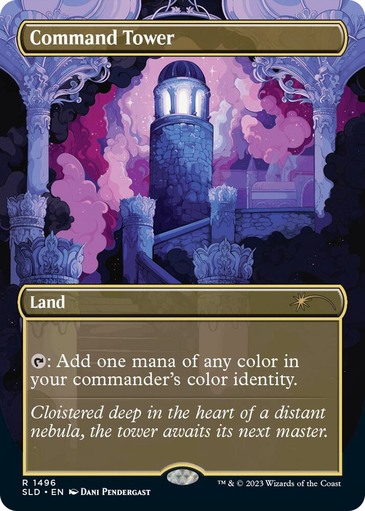 1496 Command Tower (1496) R Secret Lair Drop Series
