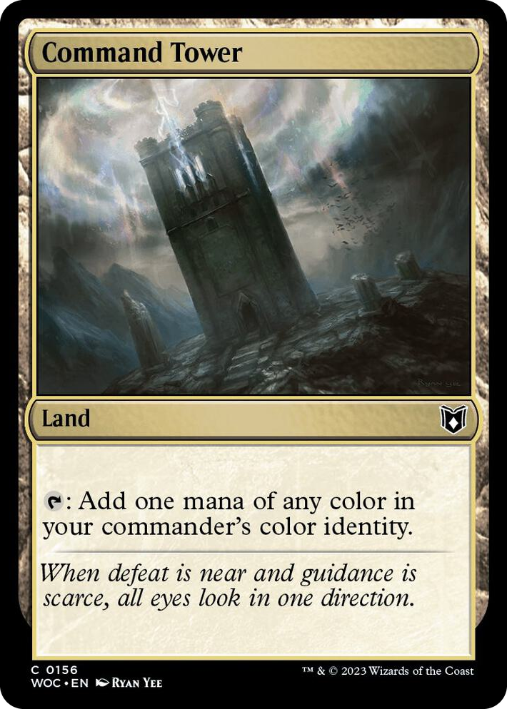 0156 Command Tower C Commander: Wilds of Eldraine