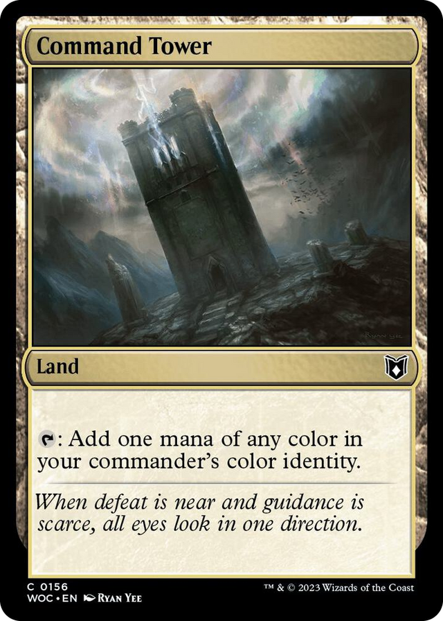 0156 Command Tower C Commander: Wilds of Eldraine