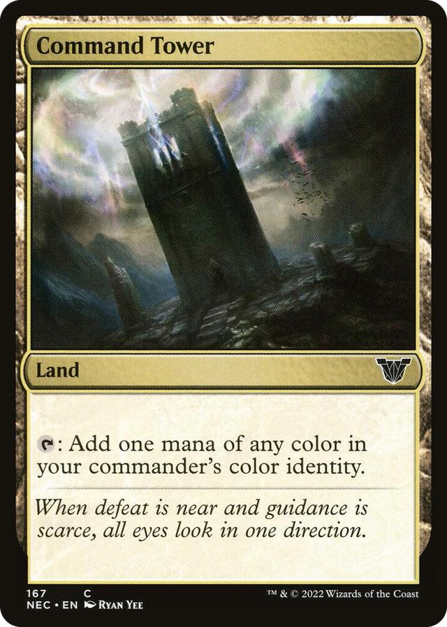 0167 Command Tower C Commander: Kamigawa: Neon Dynasty