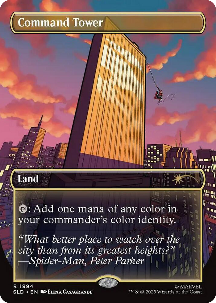 Command Tower (1994) #1994 R - Secret Lair Drop Series Pokemon card