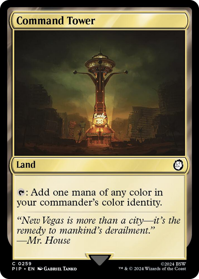 0259 Command Tower C Universes Beyond: Fallout