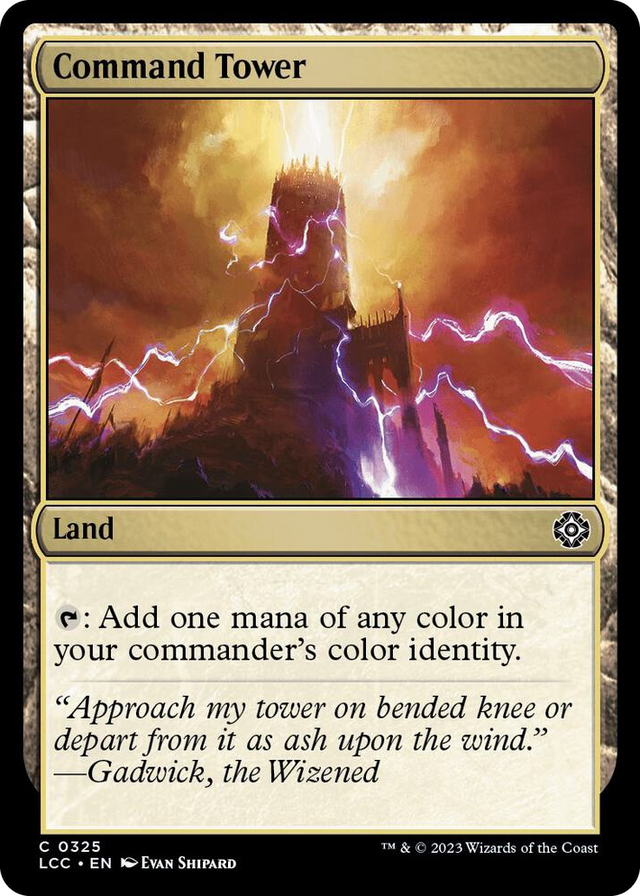 0325 Command Tower C Commander: The Lost Caverns of Ixalan