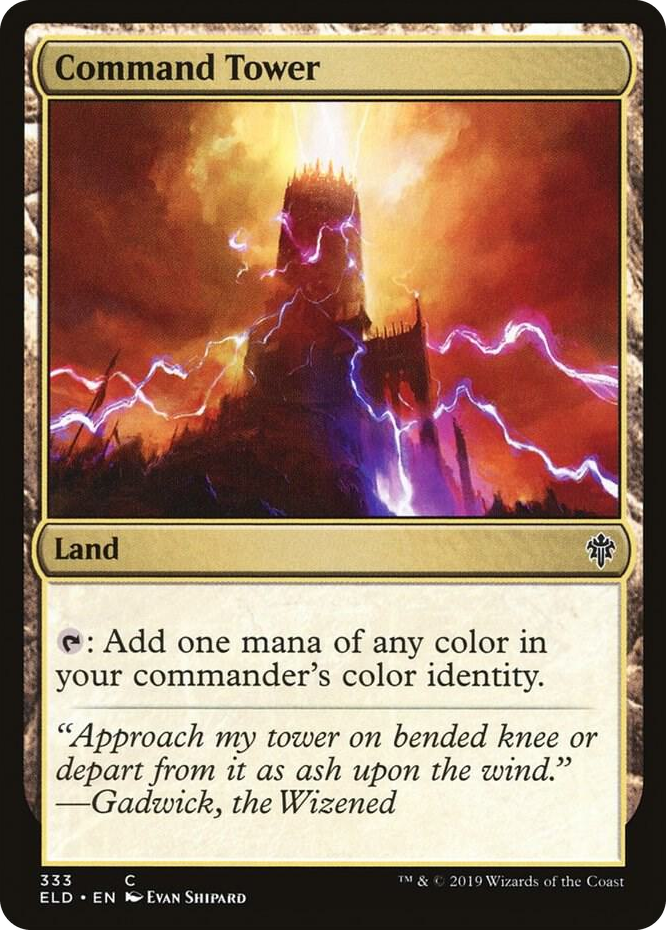 0333 Command Tower C Throne of Eldraine