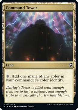 Command Tower #351 C - Commander Legends: Battle for Baldur's Gate Pokemon card