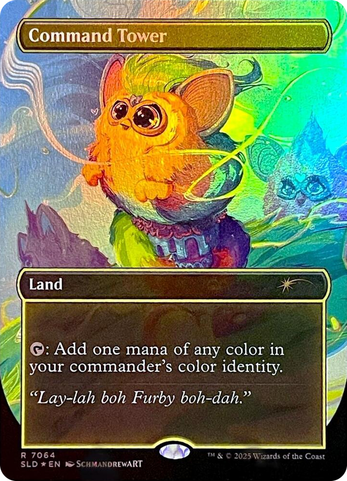 Command Tower (7064) (Rainbow Foil) #7064 R - Secret Lair Drop Series Pokemon card