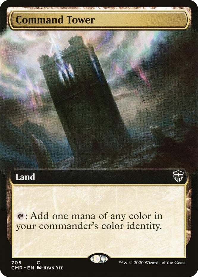 0705 Command Tower (Extended Art) C Commander Legends