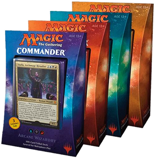 Commander 2017 - Set of 4