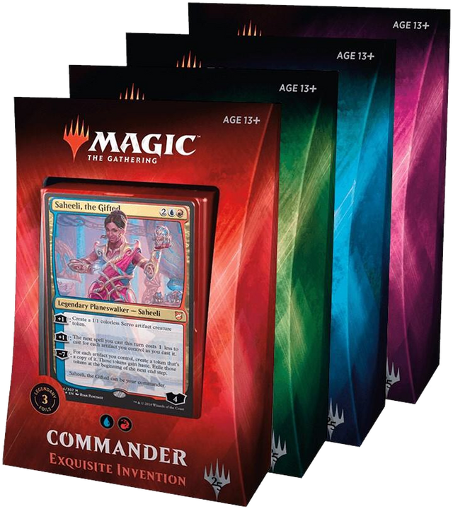 Commander 2018 - Set of 4