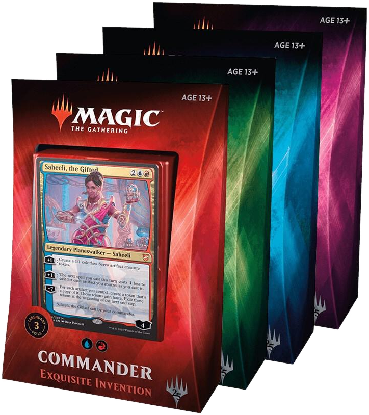 Commander 2018 - Set of 4 - Commander 2018 sealed product