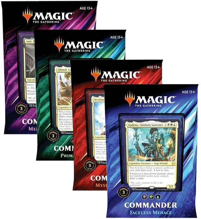 Commander 2019 - Set of 4