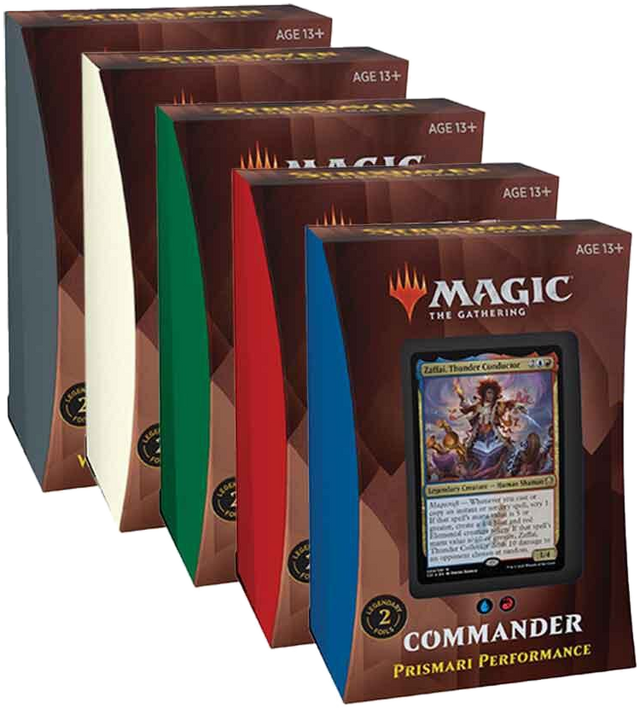 Commander 2021 - Set of 5
