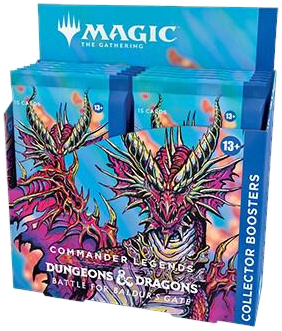 Commander Legends: Battle for Baldur's Gate - Collector Booster Display