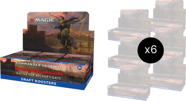 Commander Legends: Battle for Baldur's Gate - Draft Booster Box Case