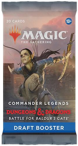 Commander Legends: Battle for Baldur's Gate - Draft Booster Pack - Commander Legends: Battle for Baldur's Gate sealed product