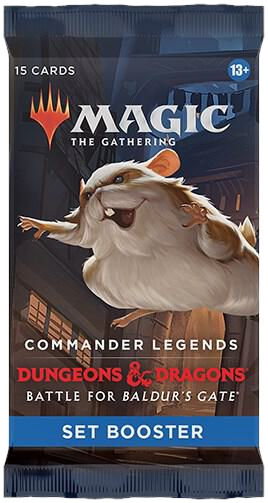 Commander Legends: Battle for Baldur's Gate - Set Booster Pack - Commander Legends: Battle for Baldur's Gate sealed product