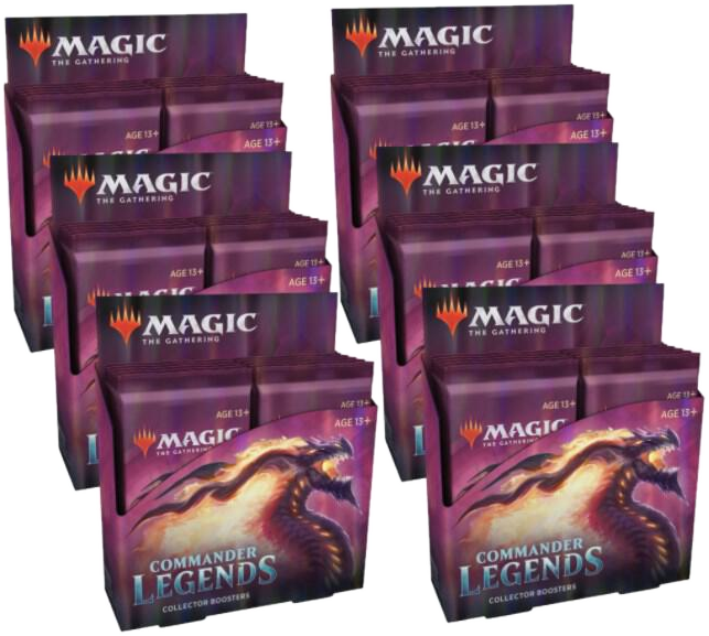Commander Legends - Collector Booster Display Case - Commander Legends sealed product