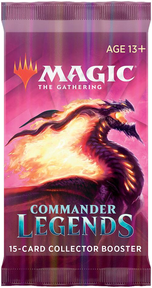 Commander Legends - Collector Booster Pack - Commander Legends sealed product