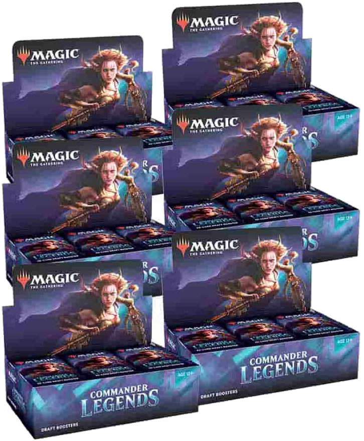 Commander Legends - Draft Booster Box Case - Commander Legends sealed product