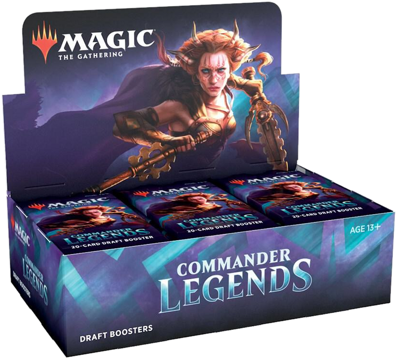 Commander Legends - Draft Booster Box - Commander Legends sealed product