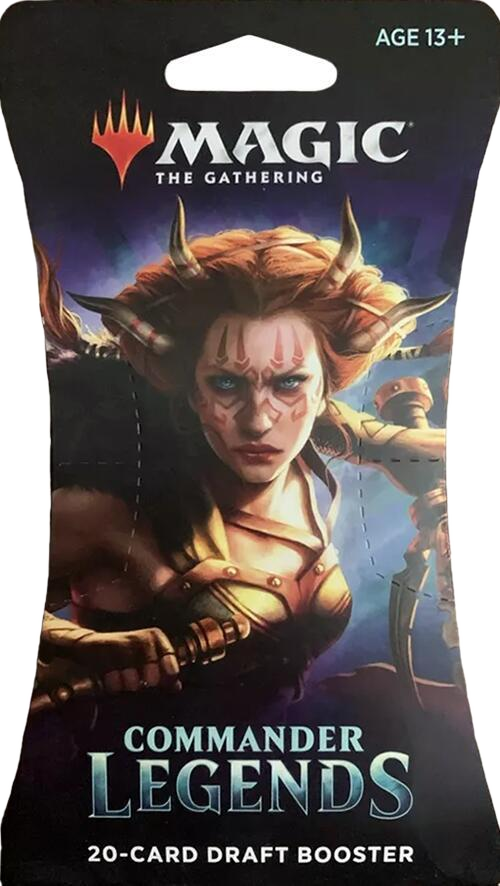Commander Legends - Sleeved Draft Booster Pack