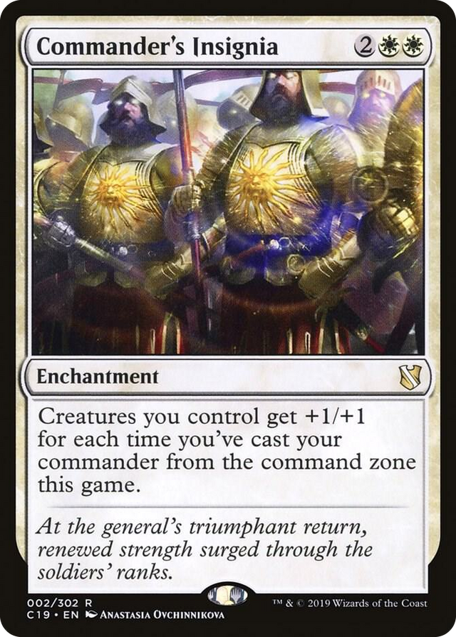 0002 Commander's Insignia R Commander 2019