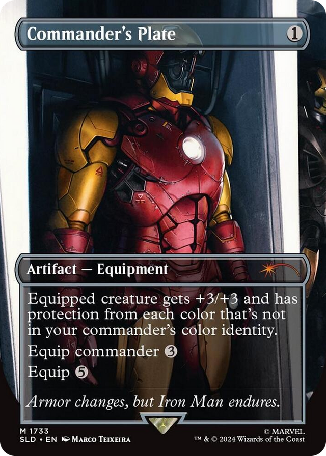 1733 Commander's Plate (1733) M Secret Lair Drop Series