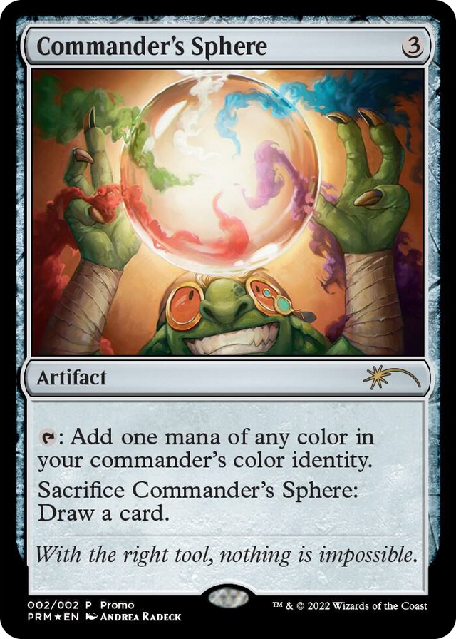 0002 Commander's Sphere P WPN & Gateway Promos