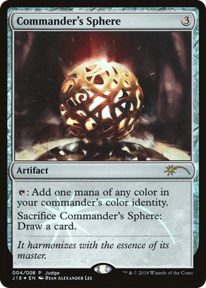 0004 Commander's Sphere P Judge Promos