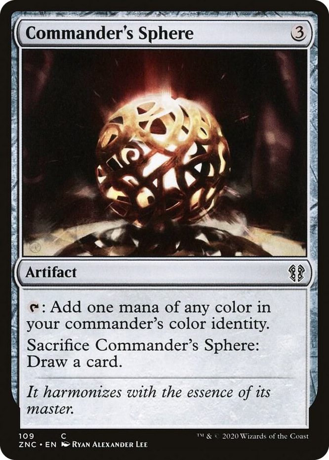 0109 Commander's Sphere C Commander: Zendikar Rising
