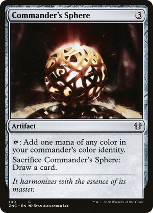 0109 Commander's Sphere C Commander: Zendikar Rising