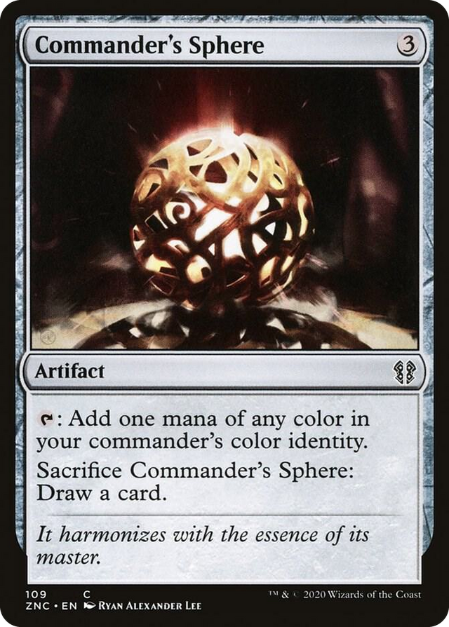 0109 Commander's Sphere C Commander: Zendikar Rising