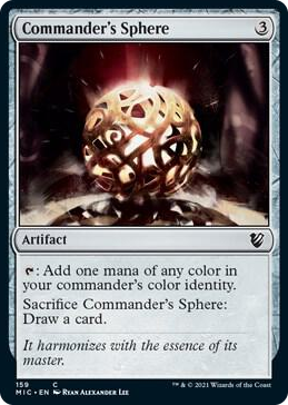 0159 Commander's Sphere C Commander: Innistrad: Midnight Hunt