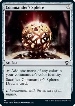 0163 Commander's Sphere C Commander: Innistrad: Crimson Vow