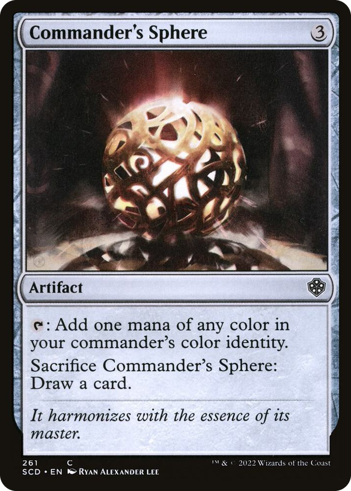 0261 Commander's Sphere C Starter Commander Decks